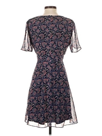 Madewell Orchard Flutter-Sleeve Dress in Fan Floral Mix (view 2)