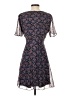 Madewell 100% Polyester Paisley Blue Casual Dress Size 0 - photo 2