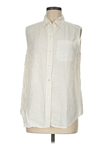 Embassy Row Sleeveless Button-Down Shirt (view 1)
