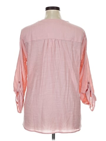 NY Collection 3/4 Sleeve Blouse (view 2)