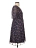 Madewell 100% Polyester Paisley Blue Casual Dress Size 0 - photo 4