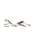 J.Crew Metallic Silver Flats Size 7 - photo 1