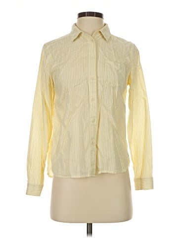 Banana Republic Factory Store Long Sleeve Button-Down Shirt (view 1)