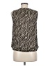Eri + Ali Brown Sleeveless Blouse Size M - photo 2