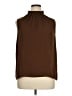 Worthington 100% Polyester Brown Sleeveless Blouse Size XL - photo 1
