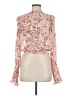 Bardot 100% Polyester Pink Long Sleeve Blouse Size 6 - photo 1
