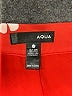 Aqua 100% Polyester Floral Red Casual Skirt Size S - photo 4