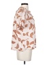 Current Air Orange Short Sleeve Blouse Size S - photo 4