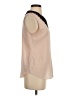 Darling 100% Polyester Tan Sleeveless Blouse Size XS - photo 4