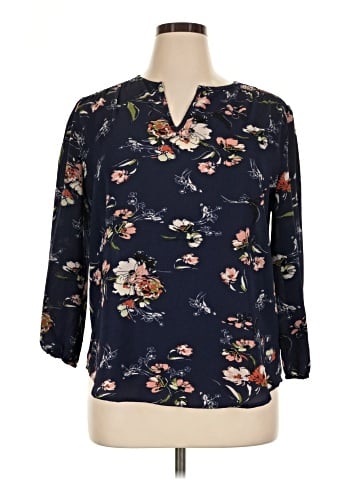 Fun2Fun 3/4 Sleeve Blouse (view 1)