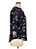 Fun2Fun Floral Blue 3/4 Sleeve Blouse Size XL - photo 4