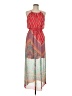 Sweet Storm 100% Polyester Paisley Red Casual Dress Size M - photo 1