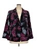 Lane Bryant Floral Purple Blazer Size 20 (petite) - photo 1