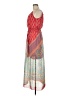 Sweet Storm 100% Polyester Paisley Red Casual Dress Size M - photo 5