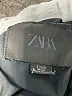 Zara 100% Polyester Gray Jacket Size 3 - photo 3