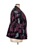 Lane Bryant Floral Purple Blazer Size 20 (petite) - photo 4