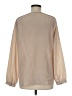 Anne Klein Tan Long Sleeve Blouse Size M - photo 2