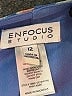 En Focus Studio Print Blue Cocktail Dress Size 12 - photo 7