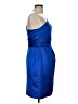David's Bridal 100% Polyester Solid Blue Cocktail Dress Size 12 - photo 4