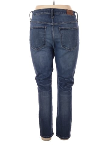 Madewell The Tall Perfect Vintage Jean in Clearview Wash: Button-Front Comfort Stretch Edition (view 2)