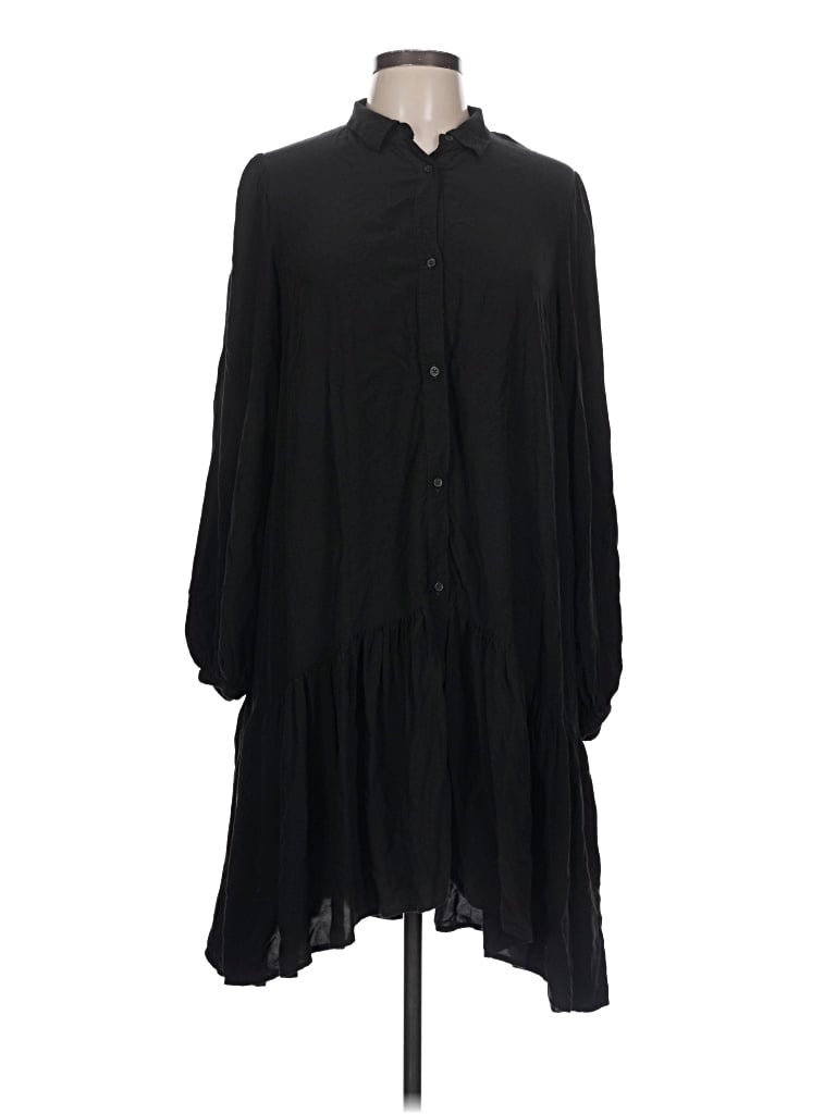 Pre-owned Express Casual Dress In Black