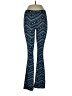Hot Kiss 100% Polyester Chevron-herringbone Blue Yoga Pants Size S - photo 1