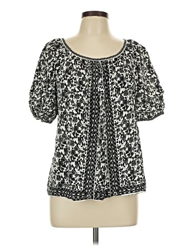Max Studio Short Sleeve Blouse (view 1)