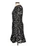 Aqua Paisley Black Casual Dress Size L - photo 5