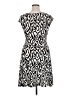 En Focus Animal Print Ivory Casual Dress Size 14 Petite - photo 2