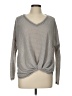 La Miel Gray Long Sleeve Top Size L - photo 1