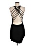 Lush Solid Black Cocktail Dress Size M - photo 2