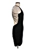 Lush Solid Black Cocktail Dress Size M - photo 4