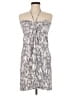 Eddie Bauer Print Gray Casual Dress Size M - photo 1