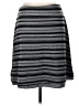 Akini Stripes Gray Casual Skirt Size L - photo 2