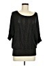 Guess Black 3/4 Sleeve Top Size M - photo 1