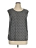 Merona 100% Polyester Gray Sleeveless Top Size XL - photo 1