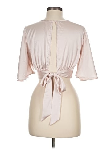Cotton Candy LA Short Sleeve Blouse (view 2)