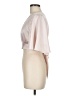 Cotton Candy LA 100% Polyester Ivory Short Sleeve Blouse Size M - photo 5