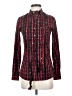 Diesel 100% Cotton Red Long Sleeve Blouse Size XXS - photo 1