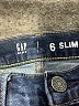 Gap Kids Solid Blue Jeans Size 6 - photo 3