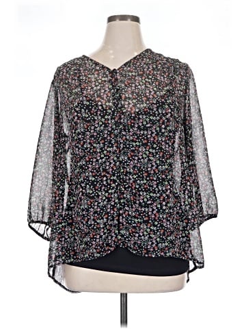 Liz Claiborne 3/4 Sleeve Blouse (view 1)