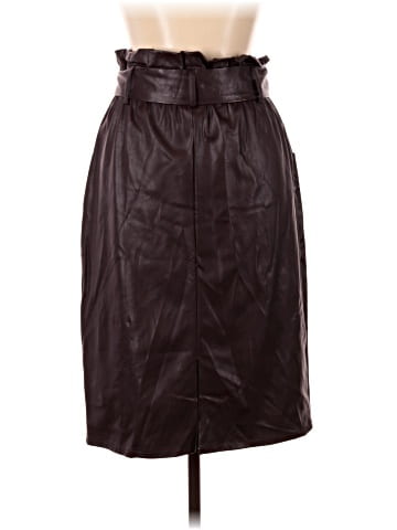 Time and Tru Faux Leather Skirt (view 2)