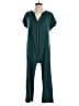 Purejill Solid Teal Jumpsuit Size XS - photo 1