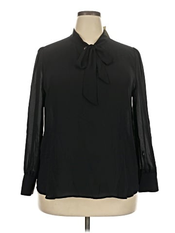 Ann Taylor LOFT Long Sleeve Blouse (view 1)