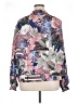 Chico's 100% Polyester Print Purple Jacket Size XL (3) - photo 2