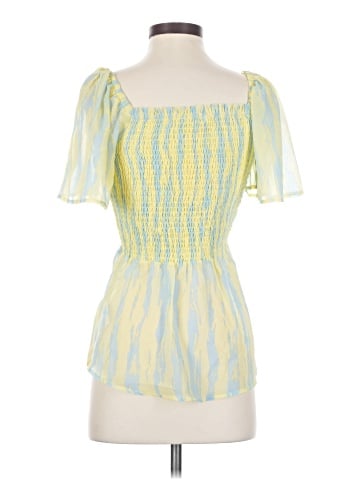 Moon River Short Sleeve Blouse (view 2)