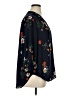 Vince Camuto 100% Polyester Floral Blue 3/4 Sleeve Blouse Size 1X - photo 4