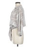 Sweet Rain 100% Polyester Silver 3/4 Sleeve Blouse Size M - photo 5