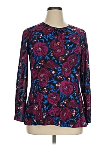 Du Jour Long Sleeve Blouse (view 1)