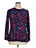 Du Jour Burgundy Long Sleeve Blouse Size 1X - photo 1